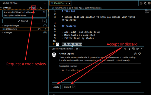 GitHub Copilot Code Review