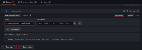 Add metrics to Grafana