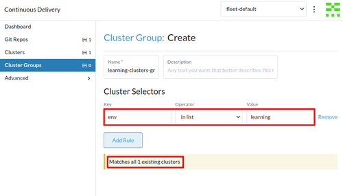 Cluster Group