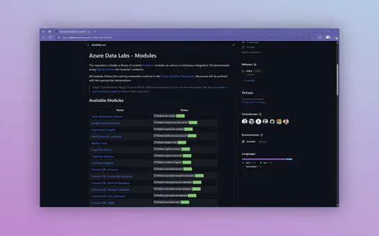 Introducing Azure Data Labs