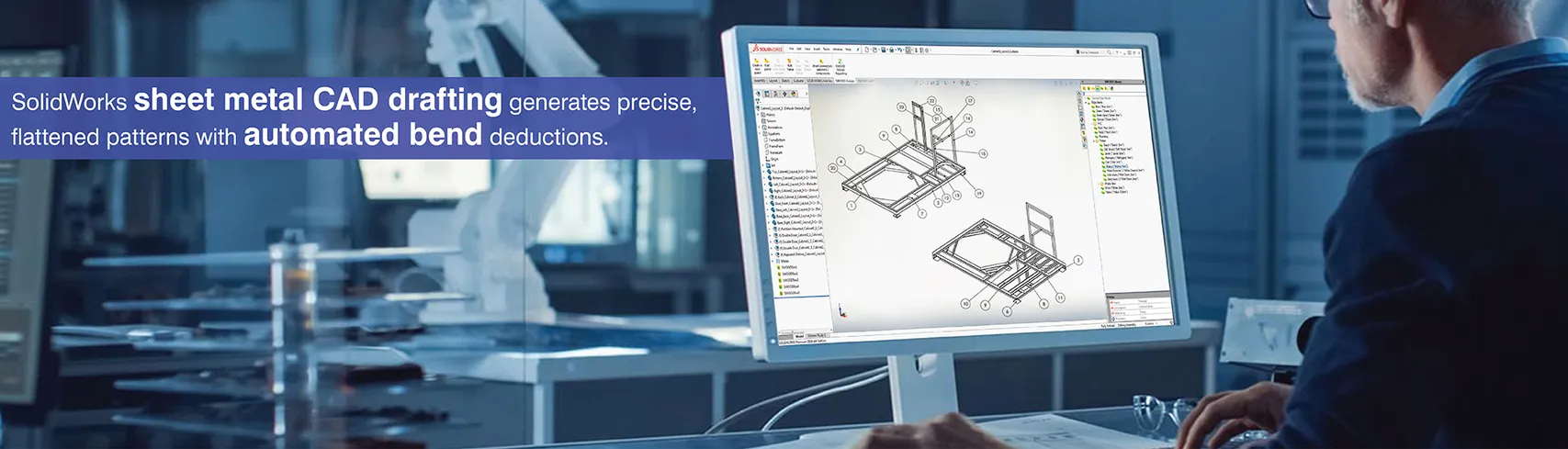 How SolidWorks Sheet Metal CAD Drafting Delivers Shop-Ready Drawings
