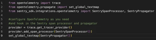 Sentry: Introducing OpenTelemetry Support