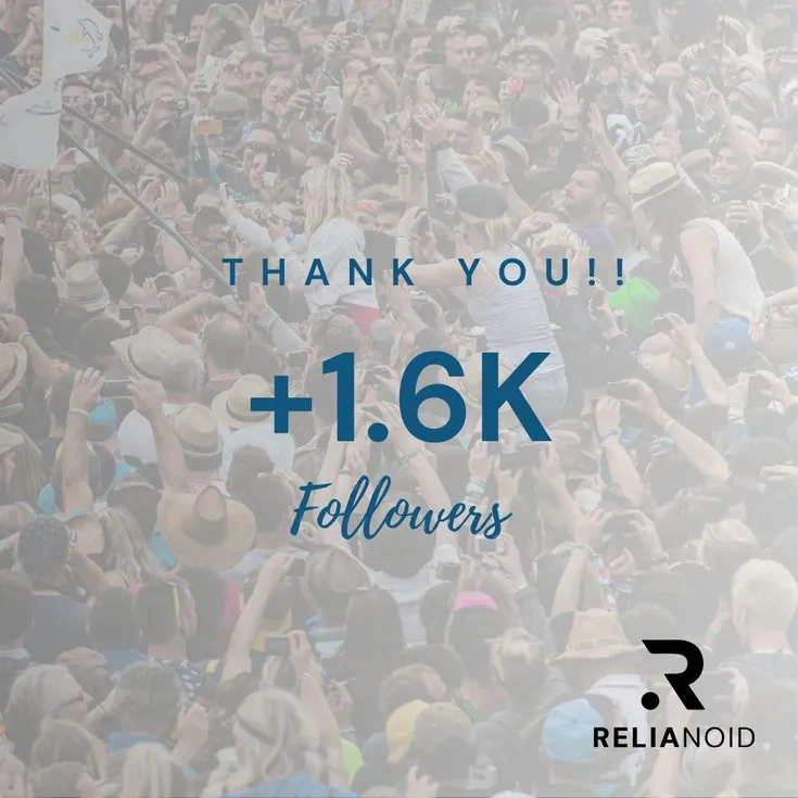 1600 followers RELIANOID