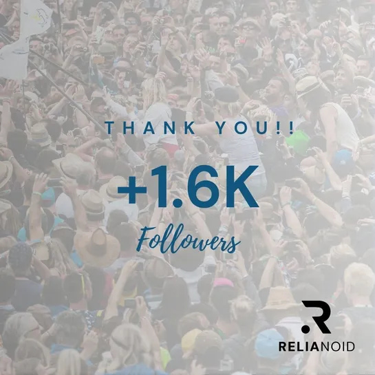 1600 followers RELIANOID