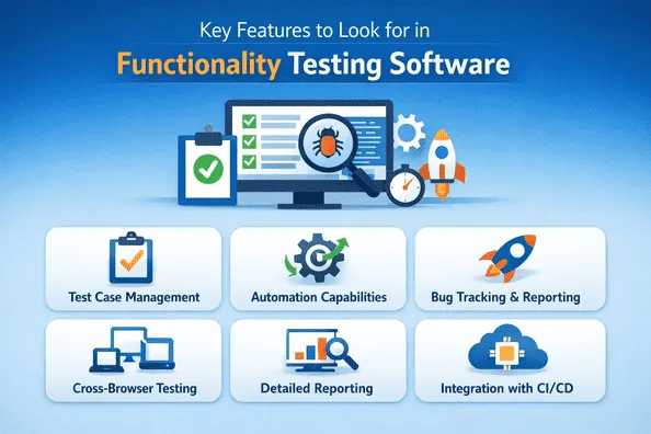 Features of Functionality Testing Software