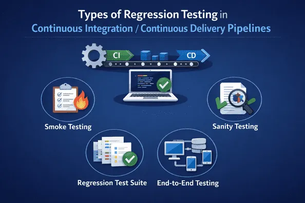 Types of Regression Testing in CI/CD Pipelines