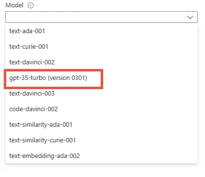 Bring the ChatGPT model into our applications