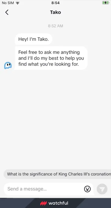 TikTok is testing an in-app AI chatbot called 'Tako'