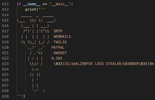 New AlienFox malware toolkit described as a cloud spammer's Swiss Army knife