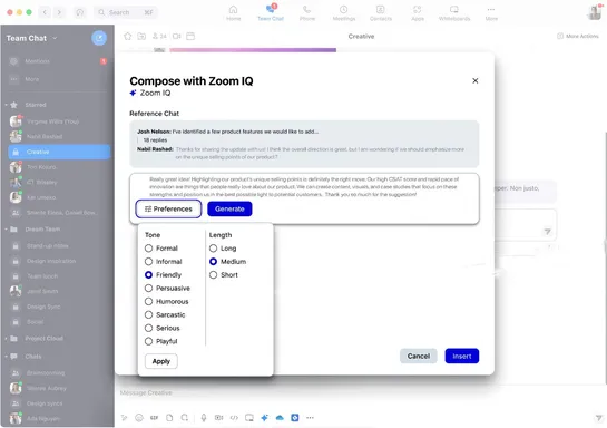 Zoom’s new AI features help you catch up on meetings you’re late to