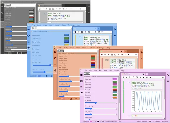A theme editor for JupyterLab