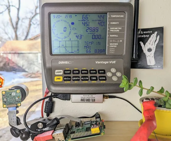 Monitoring my weather at home