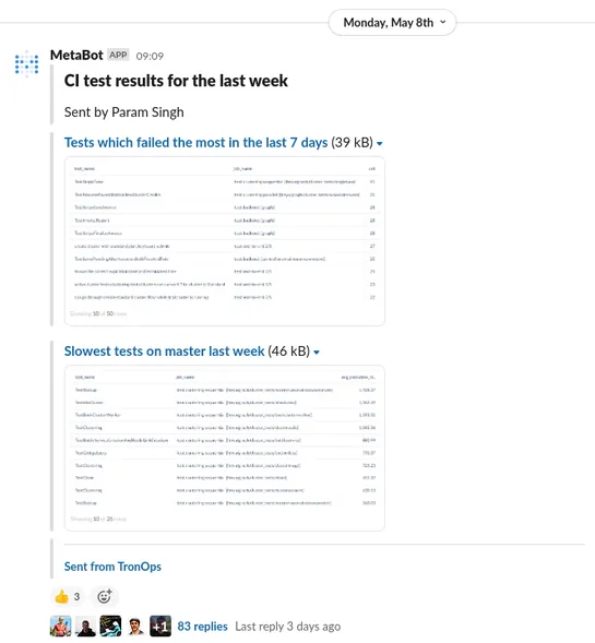 A Simple System for Measuring Flaky Tests in a Large CI/CD Pipeline