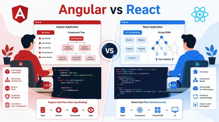 Angular vs React