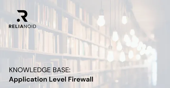 KB What is application level firewall