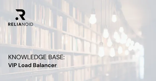 Knowledge base VIP LOAD BALANCER
