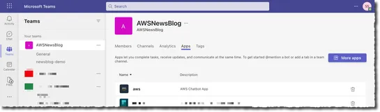 AWS Chatbot Now Integrates With Microsoft Teams