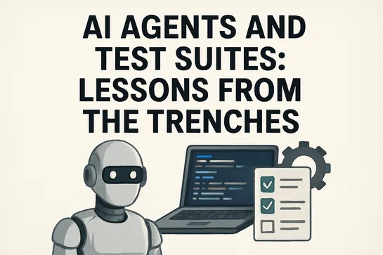 AI Agents and Test Suites: Lessons from the Trenches