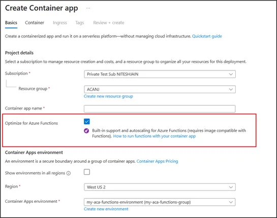 Announcing Native Azure Functions Support in Azure Container Apps