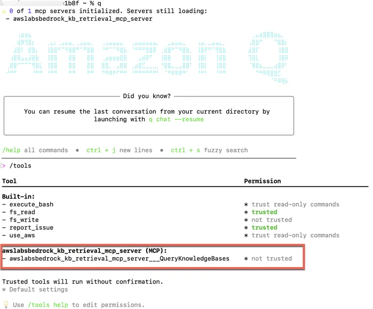 Building AIOps with Amazon Q Developer CLI and MCP Server