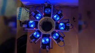 Kubernetes Cluster Features 8 Raspberry Pis, Custom PCB