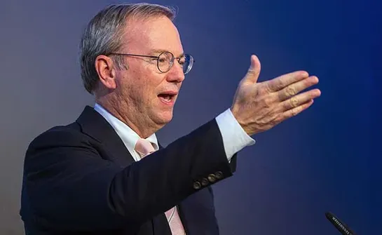 Former Google CEO Eric Schmidt Says AI Could Cause People To Be "Harmed Or Killed"