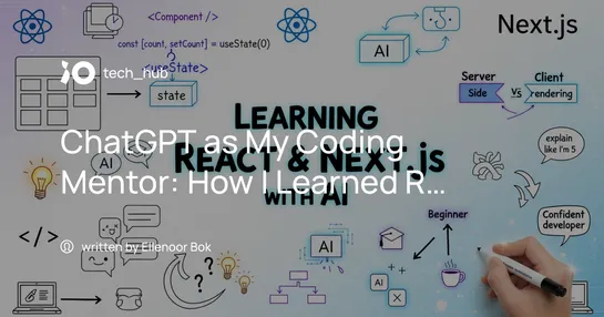 ChatGPT as My Coding Mentor: How I Learned React and Next.js as a Junior Developer