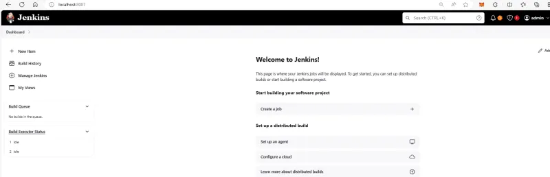 Jenkins up and running on Kubernetes