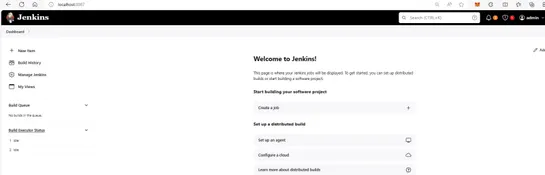 Jenkins up and running on Kubernetes