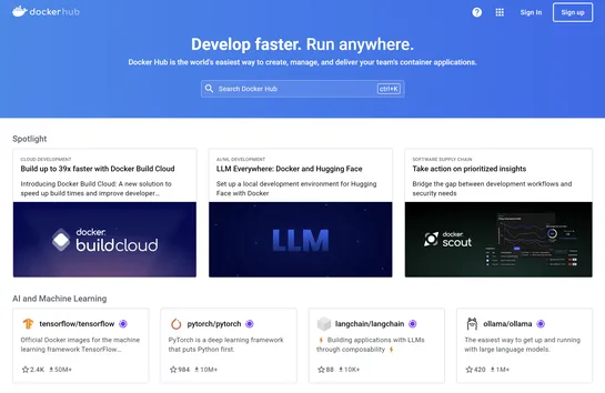 Podman–Pull images from Docker Hub