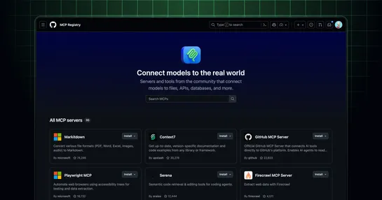 GitHub MCP Registry: The fastest way to discover AI tools