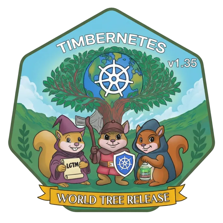 Kubernetes v1.35 Timbernetes Release: 60 Enhancements