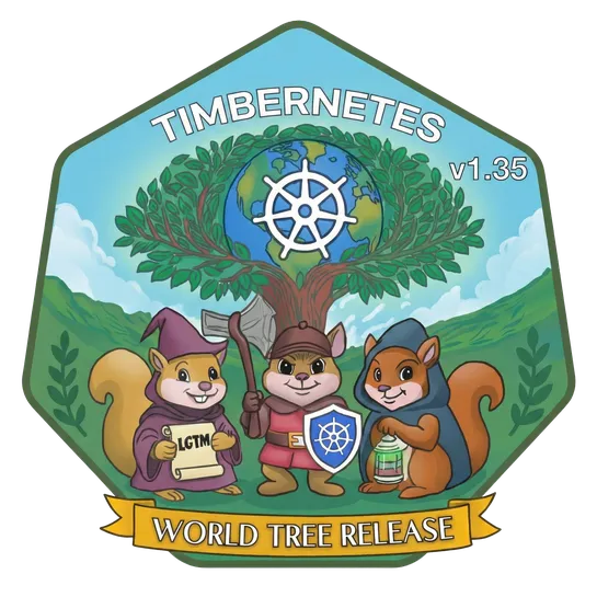 Kubernetes v1.35 Timbernetes Release: 60 Enhancements