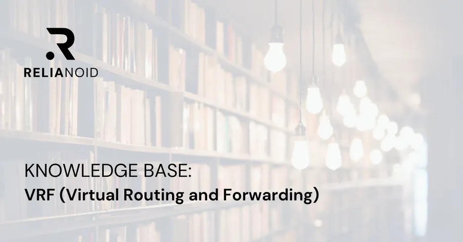kb VRF Virtual routing and forwarding