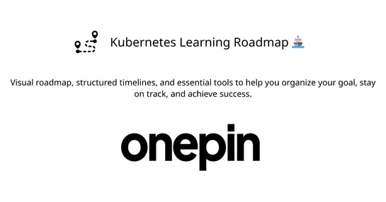 Kubernetes Learning Roadmap