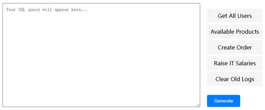 SQL Injection as a Feature